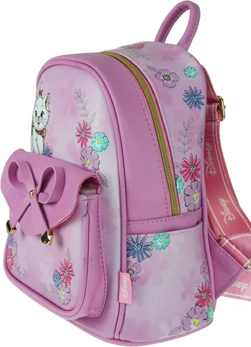 Vista 6 de Aristocats Marie - Mini mochila de cuero vegano de 11 pulgadas A21726, multicolor, mediana, Multicolorido, Mochilas Daypack
