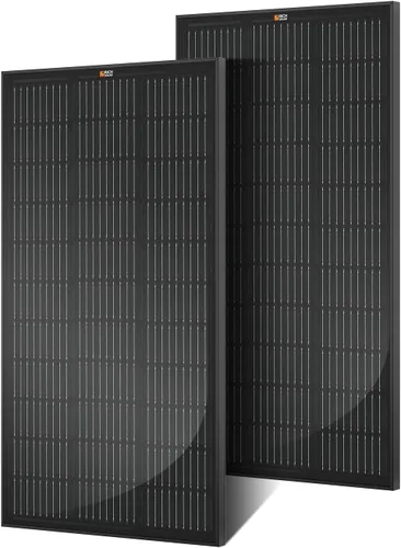 Vista 8 de RICH SOLAR Panel solar monocristalino premium de 100 W, 12 V, todo negro