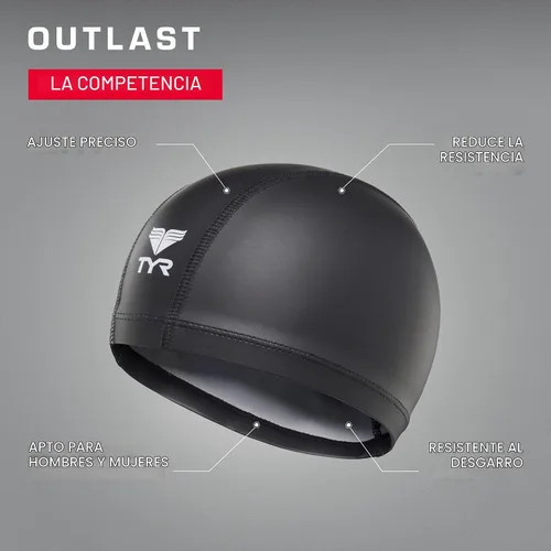Vista 4 de TYR Gorro de natación para aguas frías