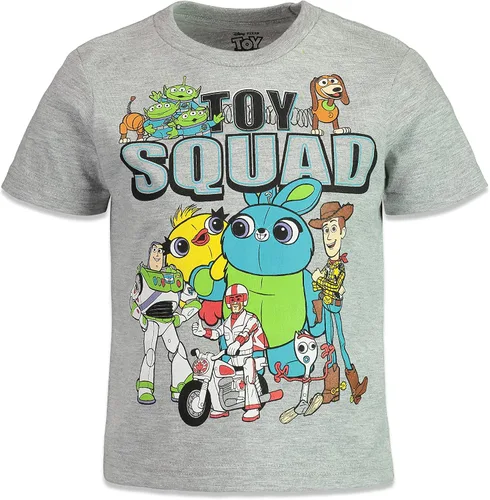 Vista 3 de Disney Pixar Monsters Inc. Mike Lightning McQueen Sully Incredibles - Camiseta (4 unidades)