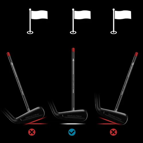 Vista 3 de Varillas de alineación magnéticas de golf, palos de alineación para palos de golf, accesorios magnéticos para ayudar a entrenar el swing de golf