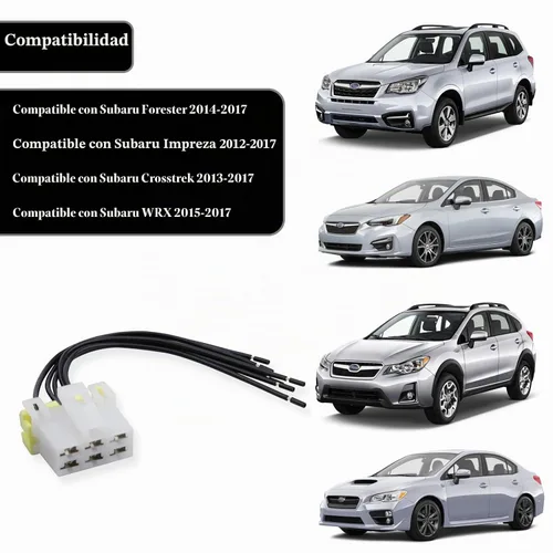 Vista 2 de Enchufe manual de la unidad de control de CA del calentador para Subaru Forester 2014-2017 Impreza 2012-2017 Crosstrek 2013-2017 WRX 2015-2017