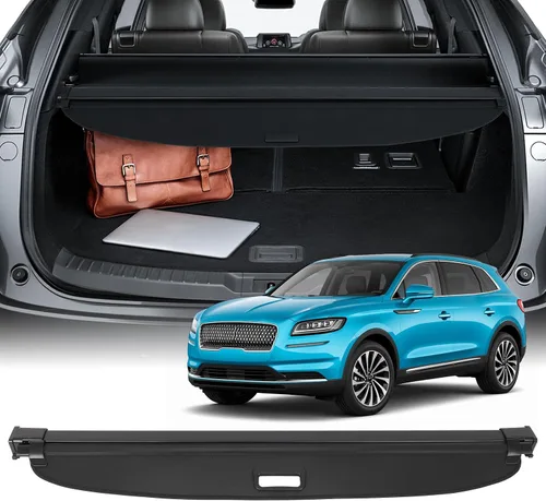 Vista 31 de SCITOO Cubierta de carga 2022-2024 para Jeep Grand Cherokee, accesorios retráctiles para maletero trasero, antimiradas, cubierta de seguridad