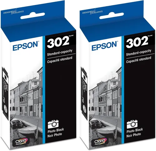 Vista 13 de Epson T302XL-BCS Claria Premium - Cartucho de tinta de alta capacidad, negro y capacidad estándar, negro y color fotográfico (CMYPB) (paquete de 2)