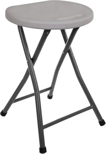 Vista 17 de Mintra Home Taburetes plegables – 18.5 pulgadas de altura, metal, resistentes (1 paquete, verde aguamarina)
