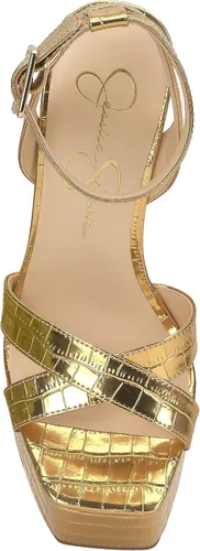 Vista 5 de Jessica Simpson Sandalias de plataforma Beasley para mujer con tacón