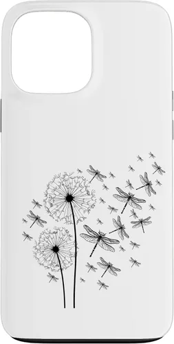 Vista 24 de Funda para iPhone 12/12 Pro Wildlife Animal Insect Dandelion Dragonfly