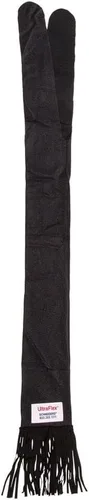 Vista 2 de UltraFlex Bolsa de cola con flecos Color negro Protege las colas de caballo Flecos de tacto natural Protección UV Fácil de limpiar
