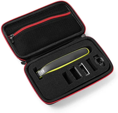 Vista 8 de Bolsa de almacenamiento compacta para hombre con correa de mano, fácil de almacenar QP2520/90/70 (negro rojo)