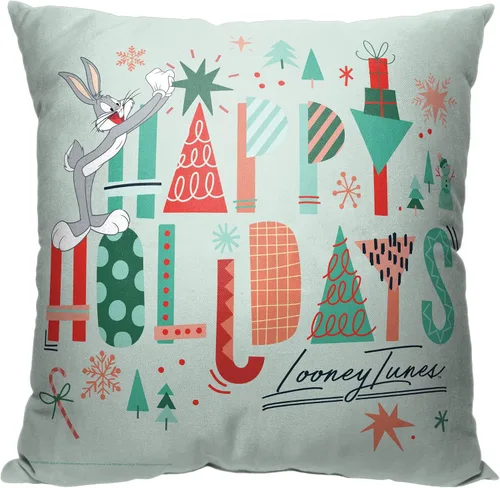 Vista 5 de Northwest Warner Bros. Looney Tunes - Almohada de 18 x 18 pulgadas, soplada