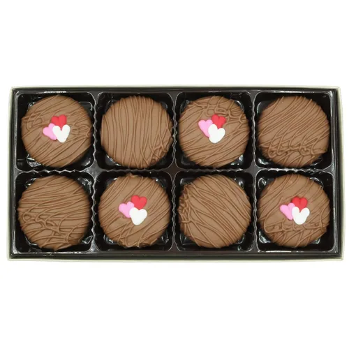 Vista 224 de Galletas Oreo bañadas en chocolate oscuro y con leche, de Philadelphia Candies