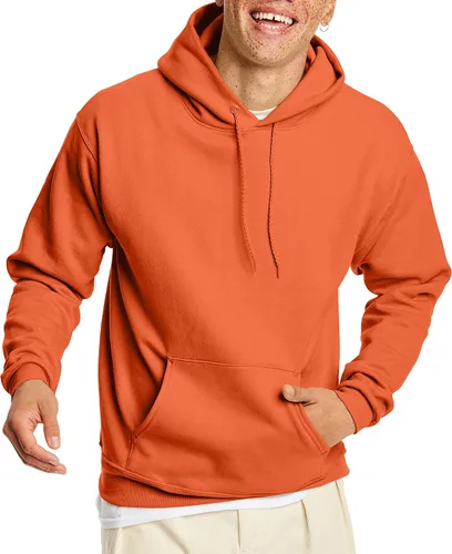 Vista 10 de Hanes Men's Hoodie - EcoSmart Fleece Hooded Sweatshirt for Men & Women - Midweight Fleece - Big & Tall Available