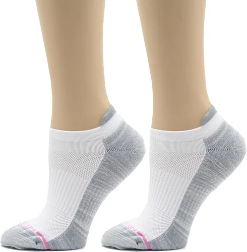 Vista 21 de Dr. Motion calcetines de compresión de corte bajo para mujer, 2 piezas