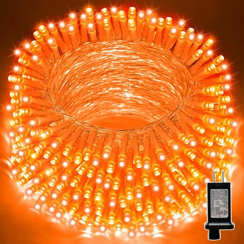 Vista 19 de Guirnalda de 100 luces LED de Pascua de 33 pies enchufables, multicolor pastel, 16 modos de luces parpadeantes, guirnalda de luces impermeables