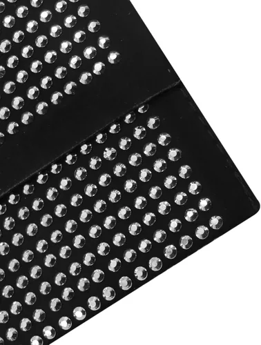 Vista 9 de WEIYON BABOMAREON - Bolso de mano rectangular para mujer, bolso de noche brillante