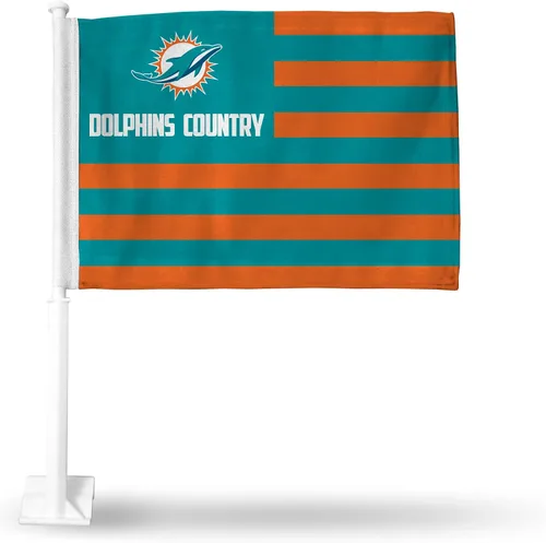 Vista 142 de Rico Industries NFL - Bandera de coche de doble cara, accesorio para coche