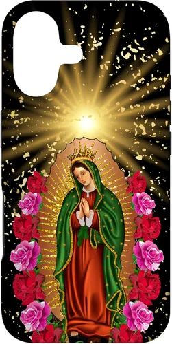 Vista 32 de Funda para iPhone 16 Nuestra Señora Virgen De Guadalupe Virgen María