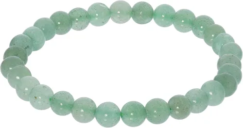 Vista 138 de Gem Avenue Handmade Round Bead Stretch Bracelet Unisex Natural Stone Beaded Jewelry for Men & Women, Elastic Wristband for Daily Wear