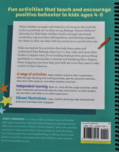 Vista 2 de Positive Behavior Activities for Kids 50 Fun and Engaging Exercises to Help Kids Make Good Choices at Home, at School, and Beyond