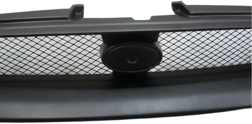 Vista 3 de Parrilla delantera deportiva mate para Subaru Impreza 2002-2003 02-03 Parrilla de malla de parachoques superior