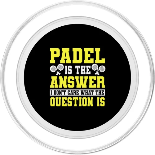 Vista 2 de Padel Tennis Athlete Sports Racquet GameTeam Player Paddle PopSockets PopGrip for MagSafe