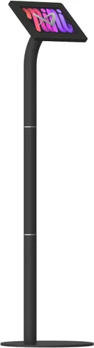 Vista 75 de VidaMount Caja y soporte de suelo con tapa de botón para el hogar, color negro, compatible con iPad mini 1/2/3