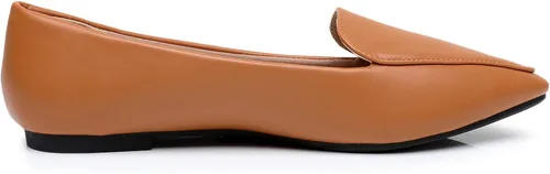 Vista 3 de VenusCelia Zapato plano Funkier para mujer (7.5 M US, camello-PU), Came (Camel Pu)