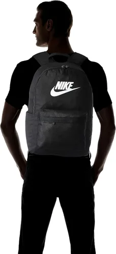 Vista 3 de Mochila Nike Heritage 2.0, NegroBlanco, único tamaño, Negro, MISC