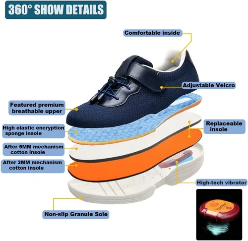 Vista 5 de W&LESVAGO Diabetic Shoes for Women Wide Width Walking Shoes, Lightweight Non-Slip Sneakers Shoes for Swollen Feet