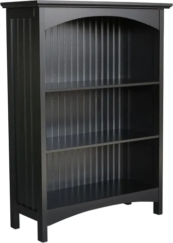 Vista 17 de eHemco Estantería de 2 niveles con 2 soportes arqueados, 29 pulgadas, gris