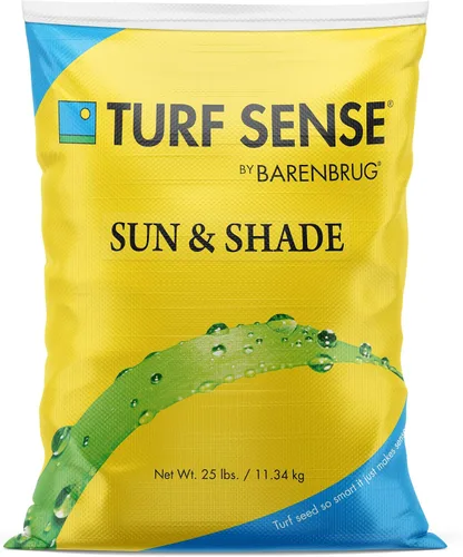 Vista 6 de Barenbrug 25619 Turf Sense Grass Seed crece en áreas de sol y sombra parcial, bolsa de 5 libras