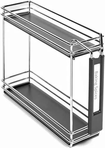 Vista 7 de Nifty Solutions Spice Caddy - Juego de dos, cromado