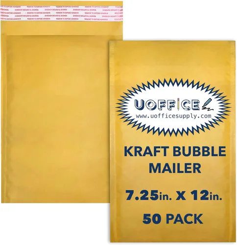 Vista 24 de Sobres de burbujas de papel kraft, 100 sobres acolchados pequeños #0-6 x 10 pulgadas, sobres de burbujas de papel kraft, sobres protectores, sobres