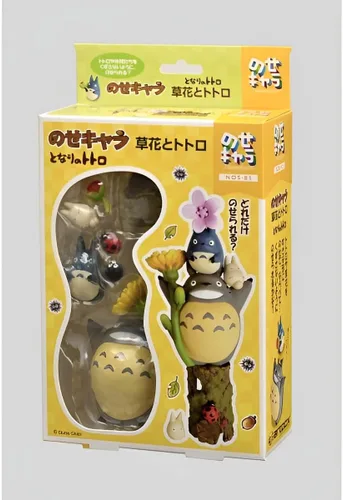 Vista 9 de ENSKY NOS-83 Mi vecino Totoro Personaje Flor y Totoro
