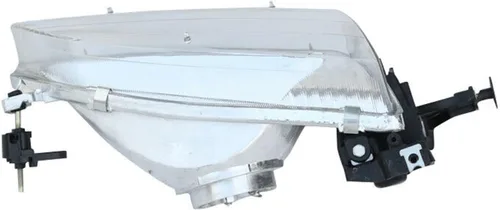 Vista 4 de Kit de reemplazo de faros delanteros LH+RH carcasa cromada lente transparente para Toyota Corolla 1998 1999 2000