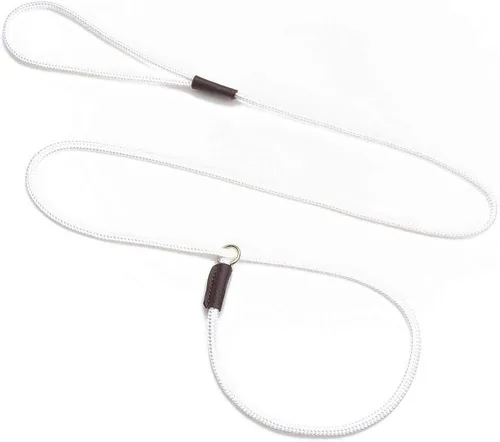 Vista 14 de Mendota Pet Correa antideslizante para exhibición de perros, fabricada en los Estados Unidos, color negro, 1/8 pulgadas x 54 pulgadas, para razas