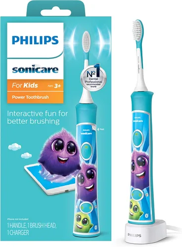 Vista 12 de Philips Sonicare for Kids Diseña una Edición Mascota, Eléctrico con Cable, HX3601