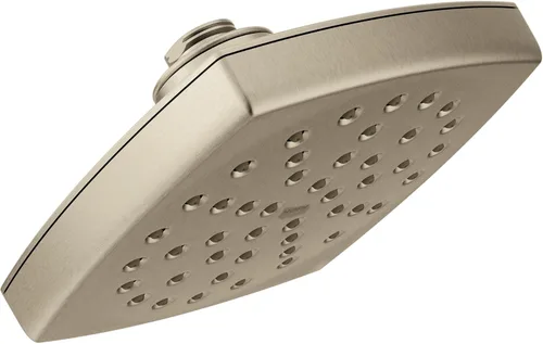 Vista 12 de Moen S6365BG Voss, cabezal de regadera de lluvia de función única de 6" con tecnología de inmersión, oro cepillado