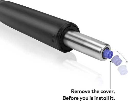 Vista 4 de DOZYANT Reemplazo del cilindro de elevación de gas, pistón de choque neumático hidráulico resistente (450 libras), tamaño universal que se adapta a