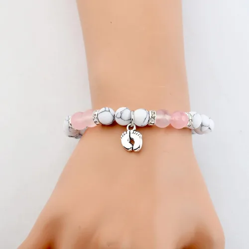 Vista 2 de Regalo de mamá para ser regalo de embarazo, regalo de nueva mamá, pulsera para madre embarazada, regalo para esposa embarazada, regalo para mamá