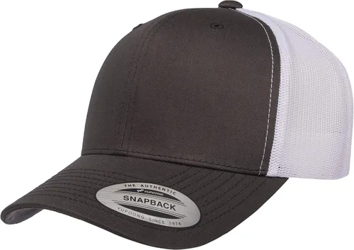 Vista 32 de Yupoong Gorra de camionero retro Multicam de Yp Classics Alpine/Blanco