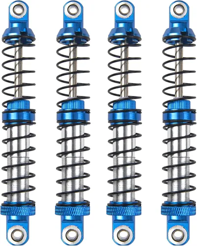 Vista 9 de ShareGoo - Amortiguador de metal ajustable de 70/80/90/100/110/4.724 in compatible con Traxxas TRX4 TRX6 G63 Axial SCX10 D90 90046 AXI03007 1/10 RC