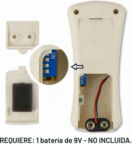 Vista 3 de Eogifee Ventilador de techo con control remoto inverso, atenuador de luz, control ajustable de 3 velocidades de reemplazo de Hampton Bay CHQ7080T