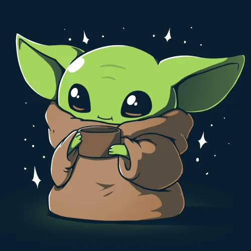 Vista 2 de TeeTurtle Star Wars Sipping Soup Camiseta