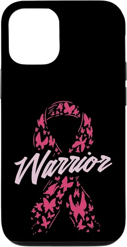 Vista 28 de Breast Cancer Awareness Pink Ribbon Warrior Gift Case for iPhone 17