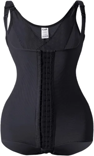 Vista 3 de Faja Colombiana - Body moldeador de cuerpo completo para mujer