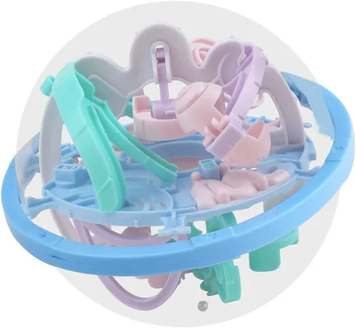 Vista 5 de Balance Laberinth Ball 3D Laberinto Ball Laberinto Rompecabezas de rompecabezas rompecabezas mágicos 3D juego laberinto rompecabezas para adultos