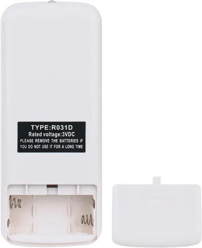 Vista 4 de Allimity R031D relacionado con control remoto apto para portador/Midea/KORYO aire acondicionado R031E