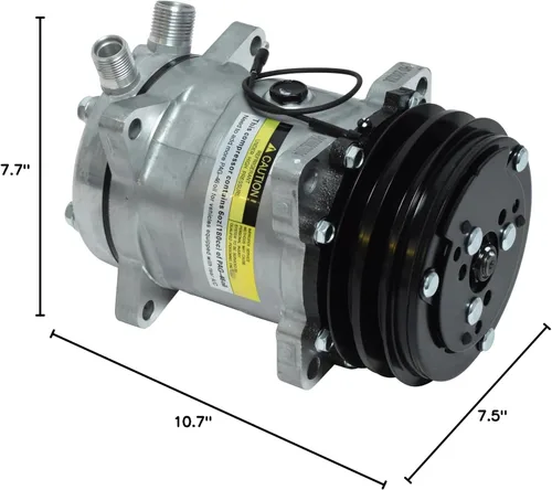 Vista 6 de GREEN Compresor universal A/C con 2PK embrague SD508 Estilo 5H14 R134A V Cinturón - Línea Premium