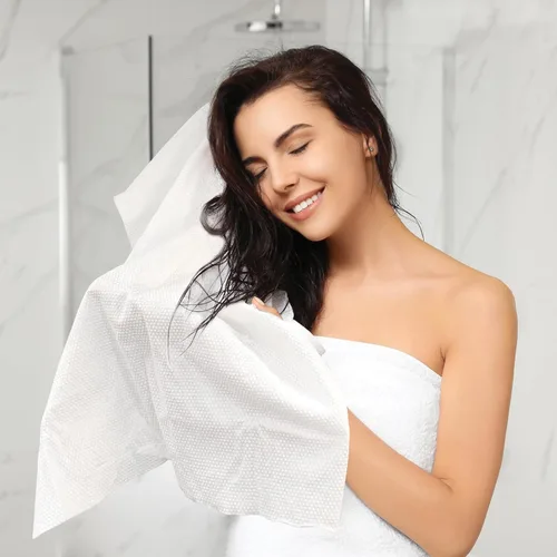 Vista 5 de ForPro Premium - Toallas de baño desechables, 50 unidades, 31.5 x 15